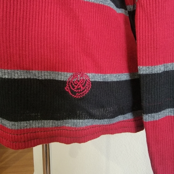 Wrangler Stripped Cardigan Sweater - Picture 3 of 5